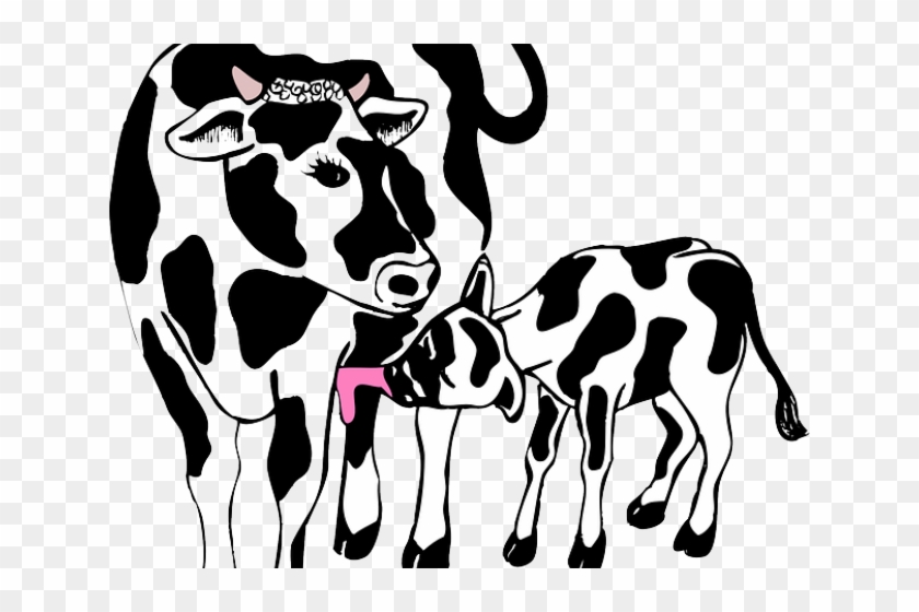 840x560 Vector Clipart Cow