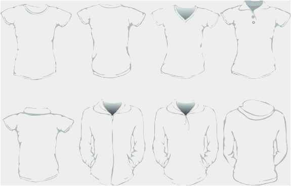 575x368 Free Download Clothes Template Design Vector Clothing Templates