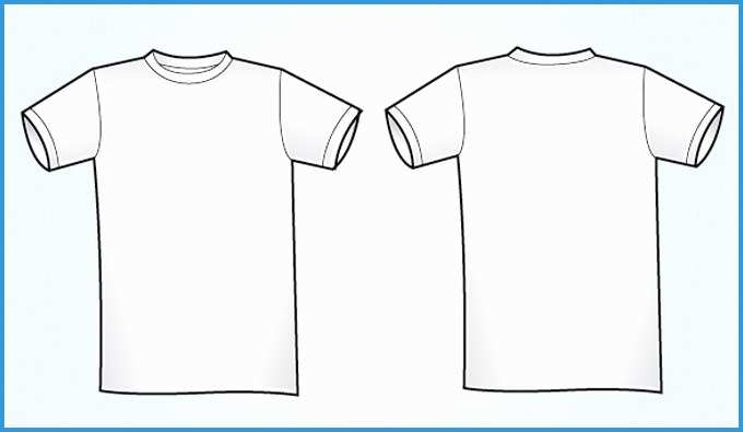 680x395 Free Vector Clothing Templates Prettier Blank Tshirt Template