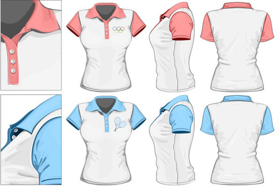 545x368 Clothing Templates Free Vector Download