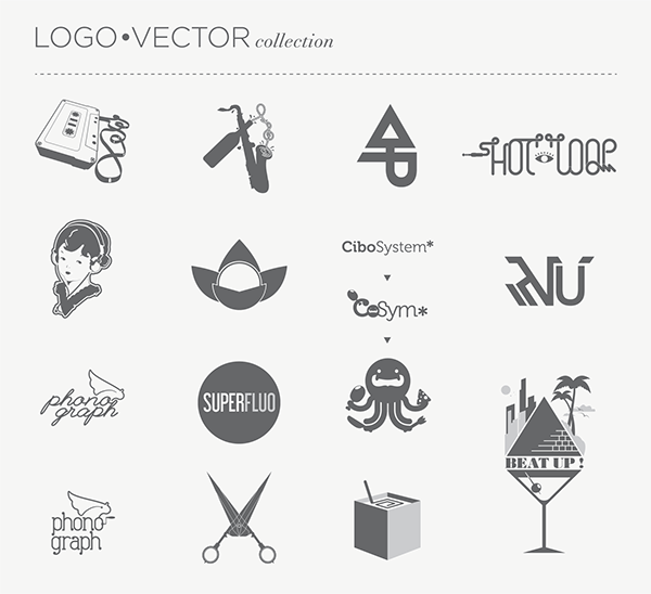 600x548 Logo Vector Collection On Behance
