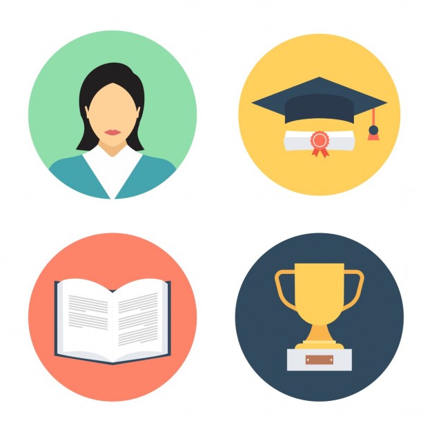 College Icon Set Vector Free Download 626x626 College Icon Set Vector Free Download