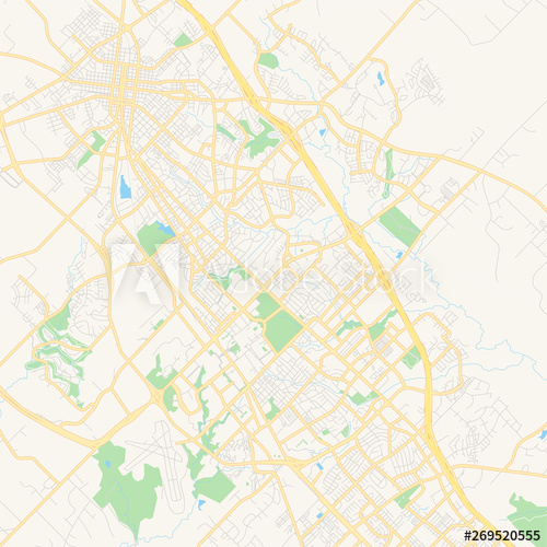 Empty Vector Map Of College Station, Texas, Usa 500x500 Empty Vector Map Of College Station, Texas, Usa