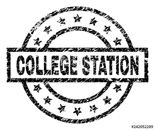College Station Stamp Seal Watermark With Distress Style Designed 500x419 College Station Stamp Seal Watermark With Distress Style Designed