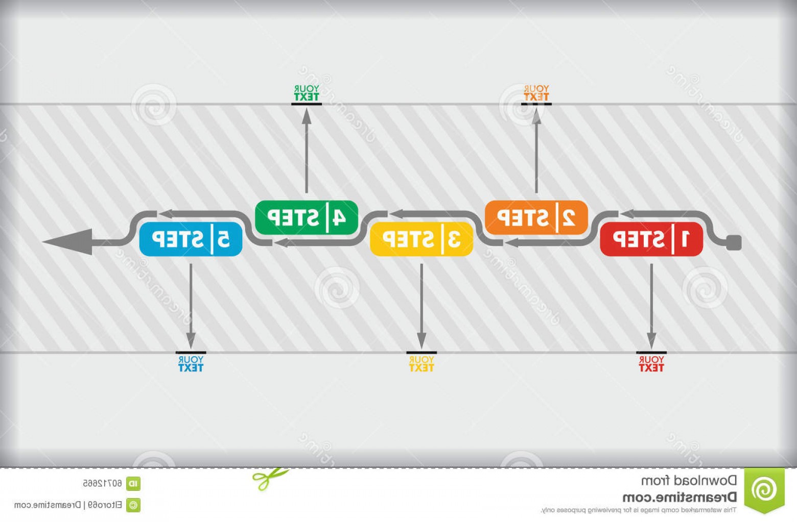 Stock Illustration Flow Chart Template Vector Color Arrows Image 1560x1023 Stock Illustration Flow Chart Template Vector Color Arrows Image