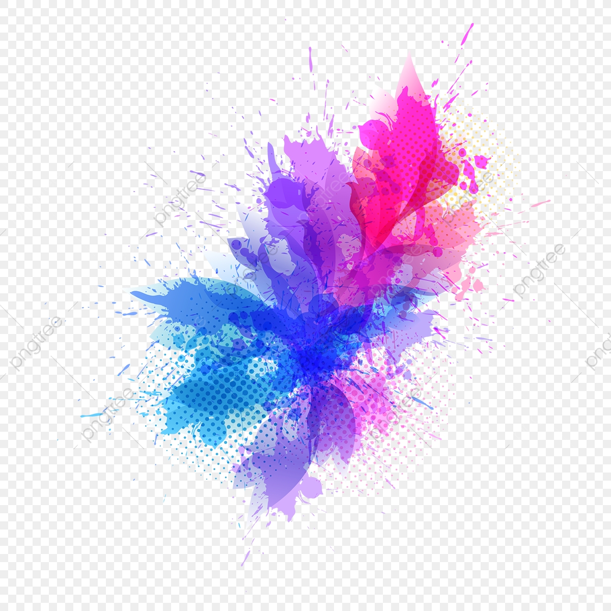 Pink Blue Color Splash, Watercolor, Love, Paint Png And Vector 1200x1200 Pink Blue Color Splash, Watercolor, Love, Paint Png And Vector