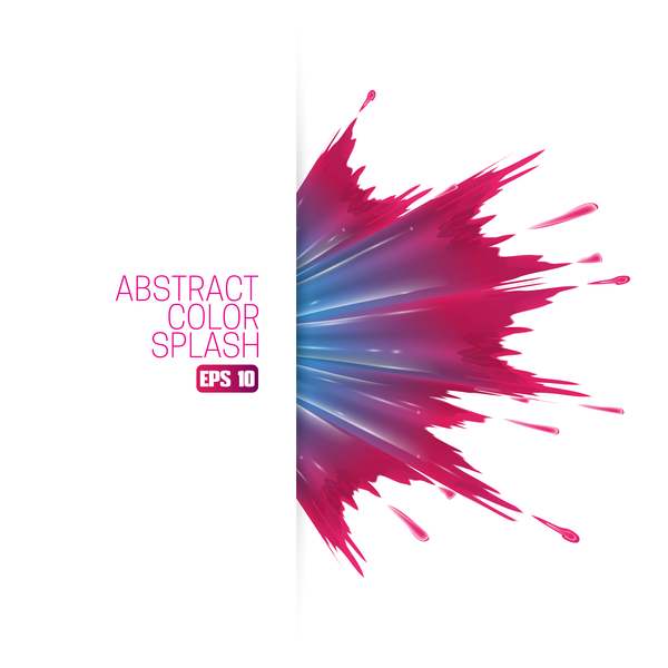 White Background And Abstract Color Splash Vector Material Free 600x600 White Background And Abstract Color Splash Vector Material Free