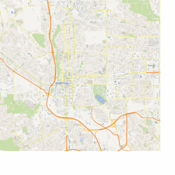 256x256 Scalablemaps Vector Map Of Colorado Springs
