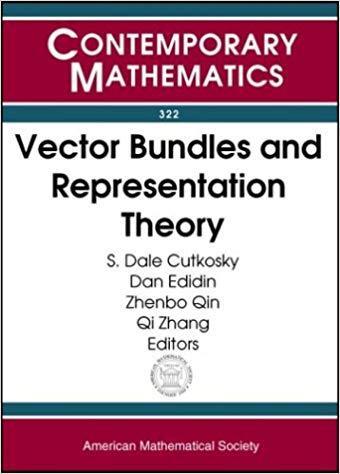 340x474 Vector Bundles And Representation Theory Vector Bundles