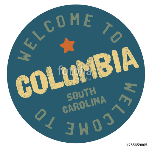 500x495 Welcome To Columbia South Carolina Stock Image And Royalty Free