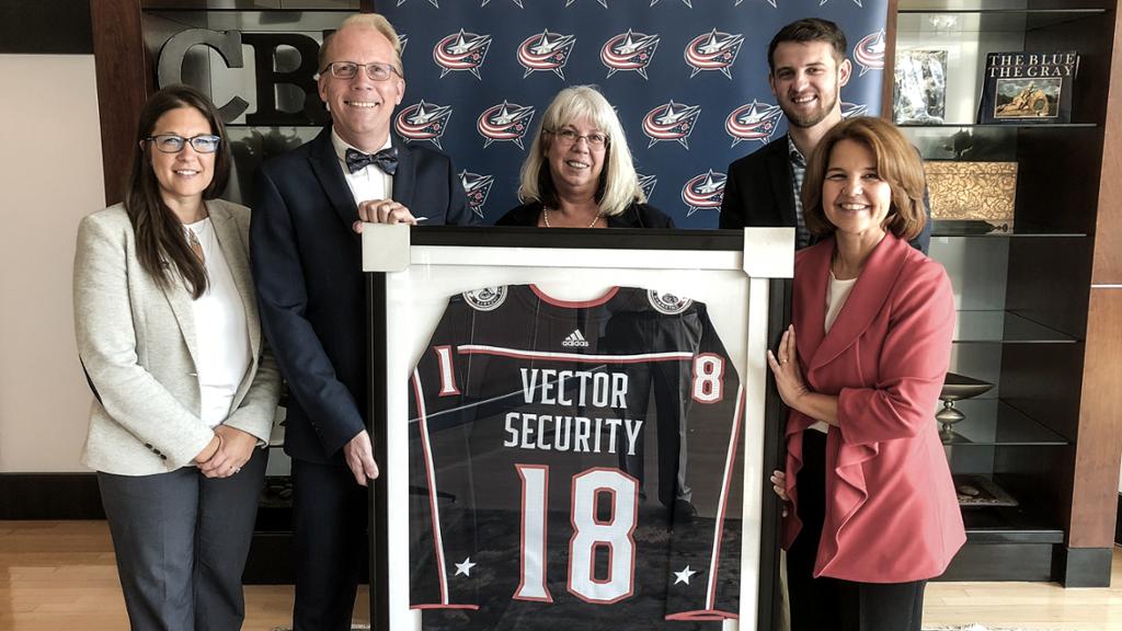 1024x576 Columbus Blue Jackets, Vector Security Announce New Partnership