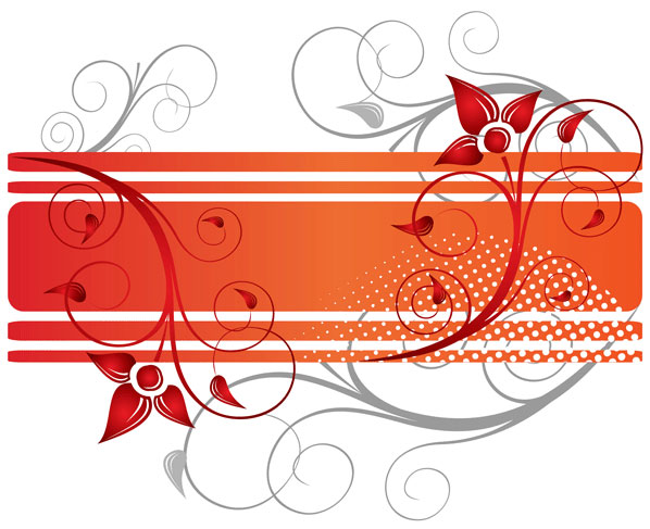 598x487 Floral Design Free Vector Graphic Download Free Vector Art