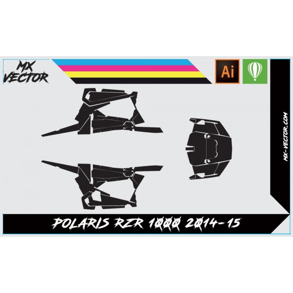 600x600 Templates Design Quad Polaris Rzr Mx