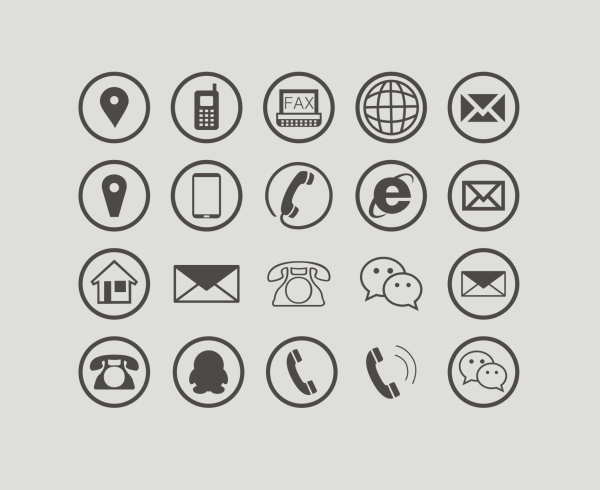 Communications Circular Icons Free Vector Free Download 600x490 Communications Circular Icons Free Vector Free Download