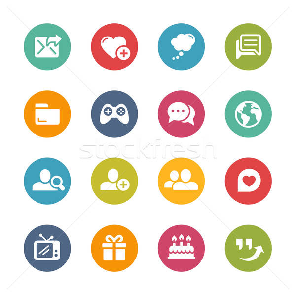 Social Communications Icons 600x600 Social Communications Icons