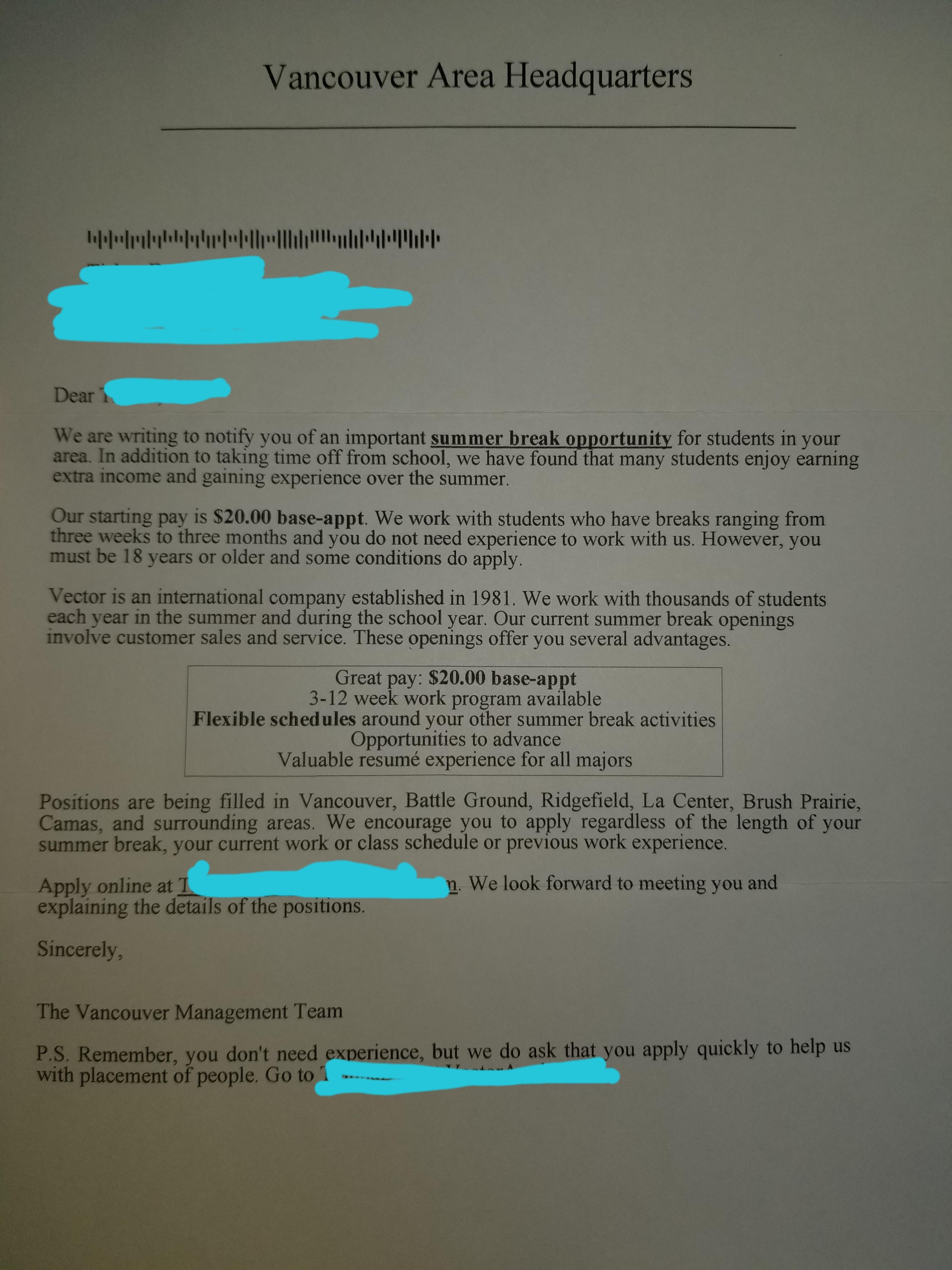 3024x4032 Just Got A Letter To My Personal Home Address To Join Vector