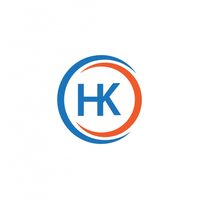 640x640 Hk Company Logo Vector Template Design Illustration, Hk, Logo
