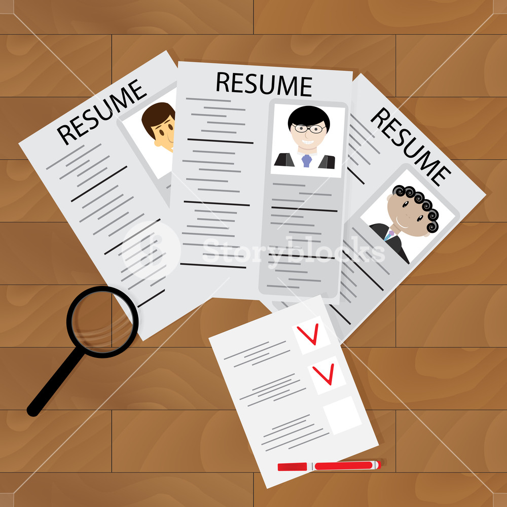 1000x1000 Selecting Job, Hiring Resource Employee And Career, People