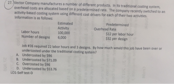 700x340 Solved Company Manufactures A Number Of Differe