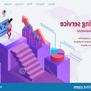 300x300 Business Marketing Service Website Vector Template Worldwide