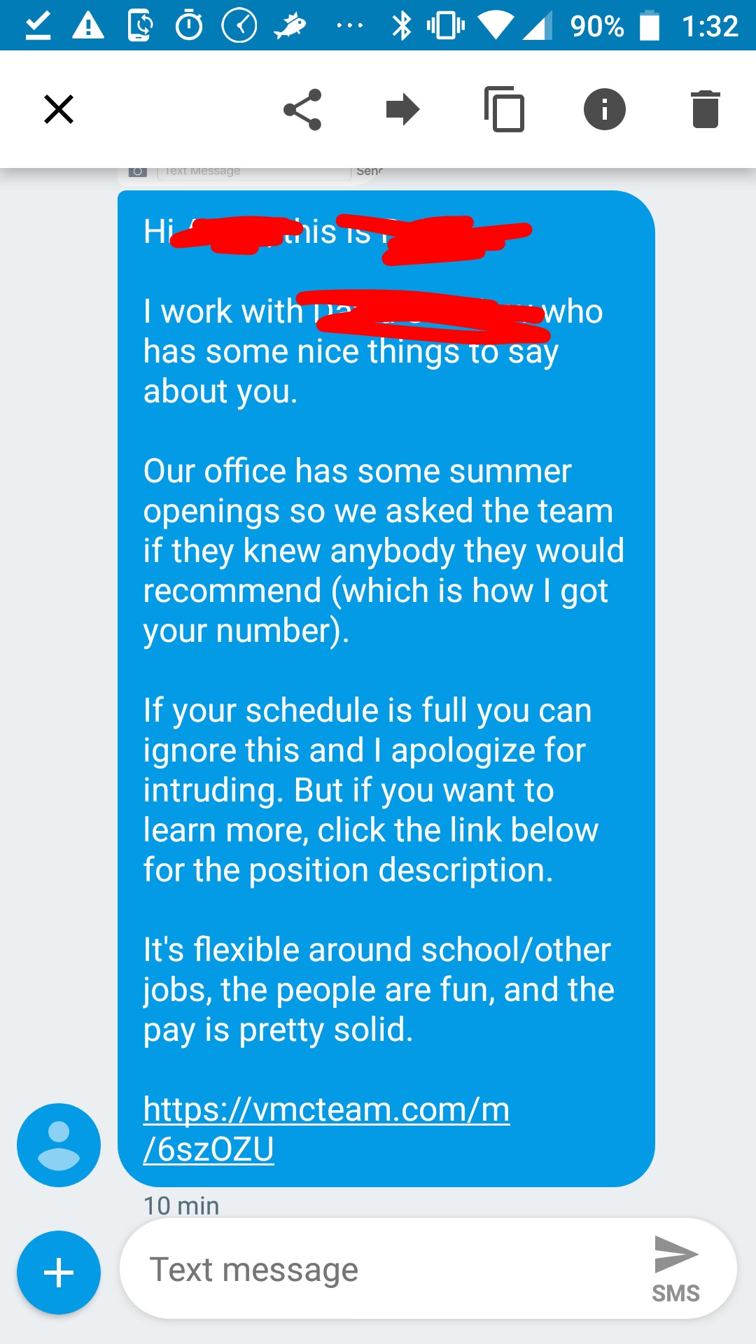 1080x1920 Friend Referred Me To Vector Marketing Now I Know Who My Real