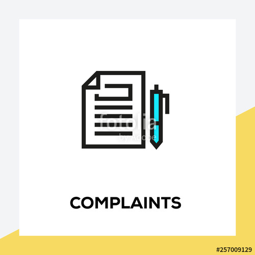 500x500 Complaints Line Icon Set Stock Image And Royalty Free Vector