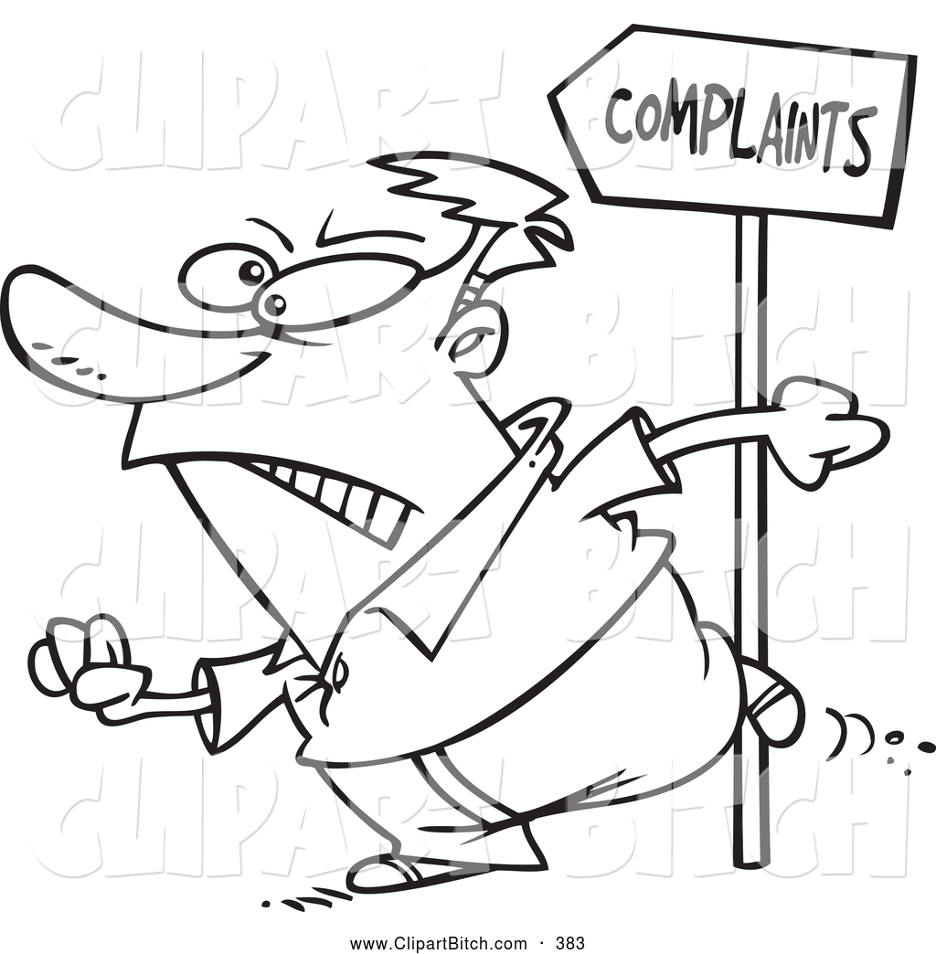 1024x1044 Clip Vector Cartoon Art Of A Black And White Customer Going