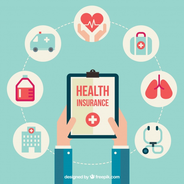 Composition With Health Insurance Icons Vector Free Download 626x626 Composition With Health Insurance Icons Vector Free Download