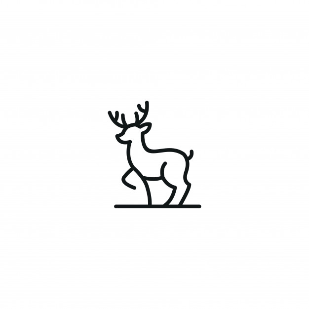 626x626 Deer Logo Vector Concepts Modern Minimalist Vector Premium Download