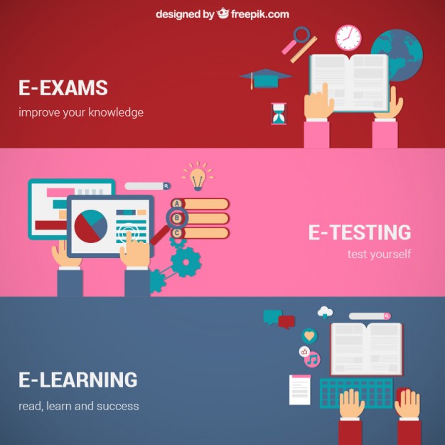 626x626 Online Education Concepts Vector Free Download