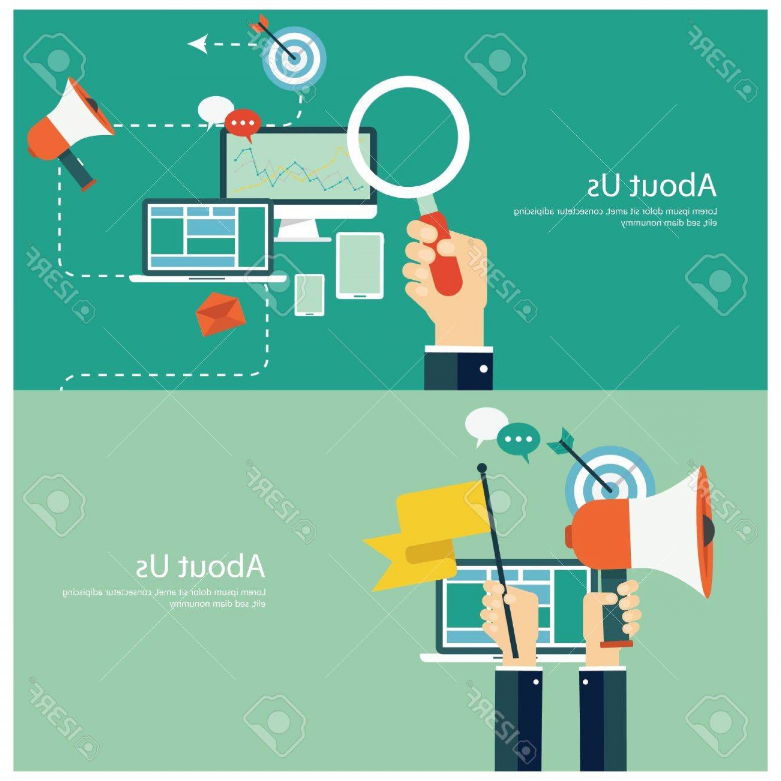 1560x1560 Photostock Vector Concepts For Web Banners And Promotions Flat