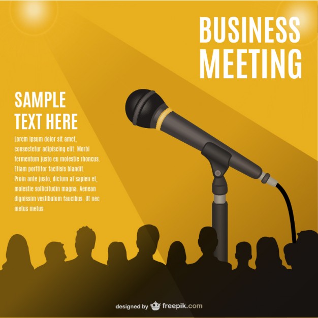 626x626 Conference Meeting Vector Vector Free Download