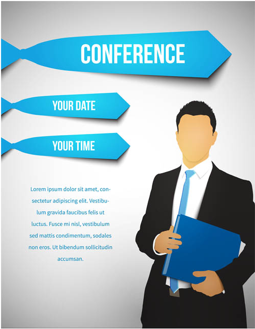 502x648 Conference Backgrounds Vector Free Download