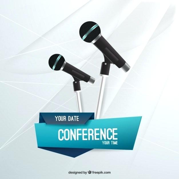 626x626 Conference Flyer Template Vector Free Download