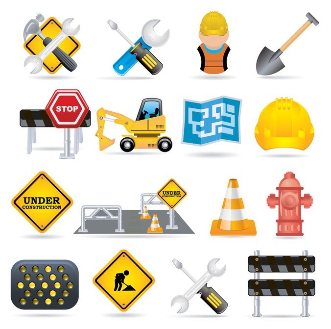 676x671 Free Fine Vector Construction Traffic Files, Vectors