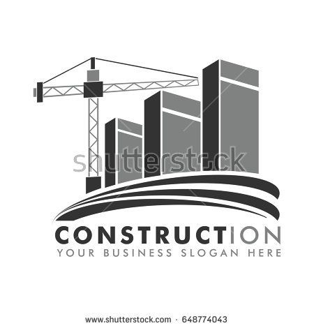 450x470 Luxury Building Construction Company Logo Vector Free Vector