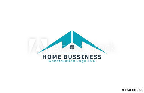 500x324 Home Bussiness Construction Vector Logo