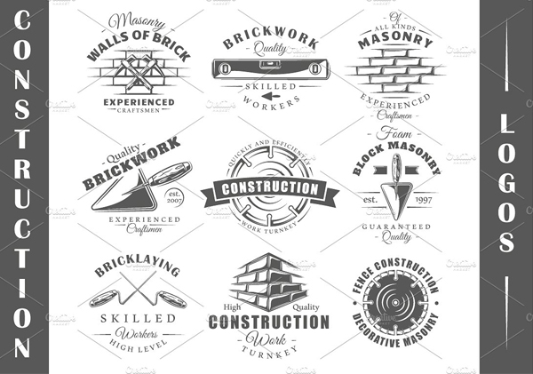 600x421 Construction Company Logos