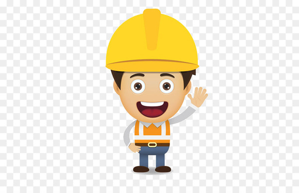 600x387 Cartoon Laborer Construction Worker Euclidean Vector