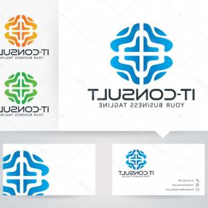 300x300 Stock Illustration It Consulting Vector Logo With Soidergi