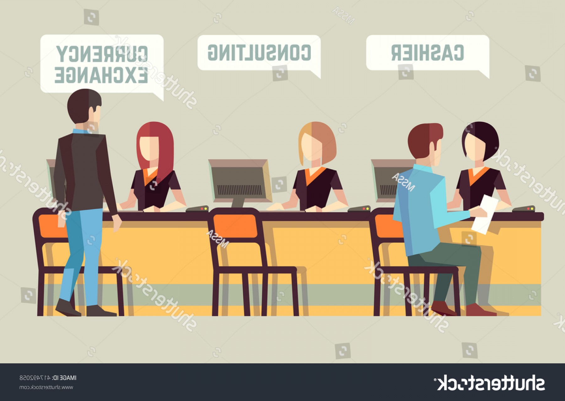1800x1278 Bank Interior Cashier Consulting Currency Exchange Soidergi