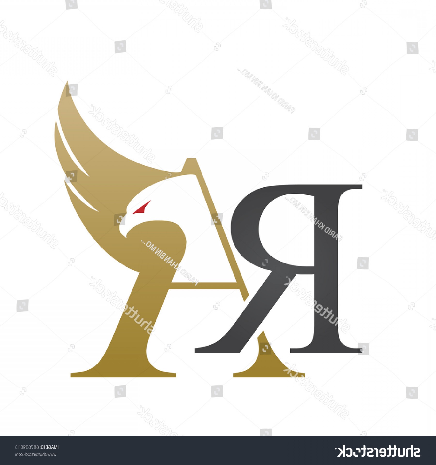 1800x1920 Vector Gold Letter R Eagle Consulting Soidergi