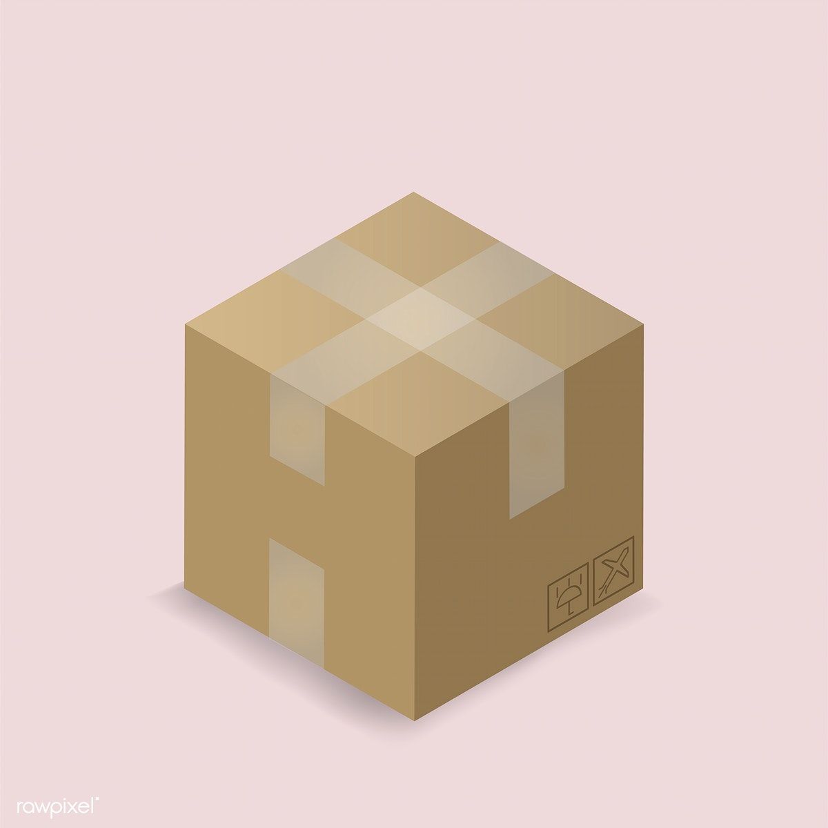 1200x1200 Vector Of Container Box Icon Free Image