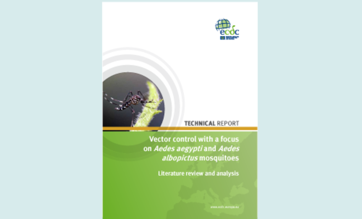 1160x703 Vector Control With A Focus On Aedes Aegypti And Aedes Albopictus