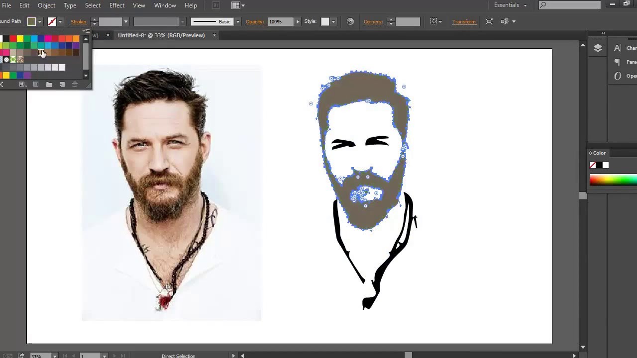 Convert Image Into Vector Shape In Adobe Illustrator 1280x720 Convert Image Into Vector Shape In Adobe Illustrator