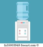 180x195 Free Water Cooler Vector Art Prints And Wall Artwork Freeart