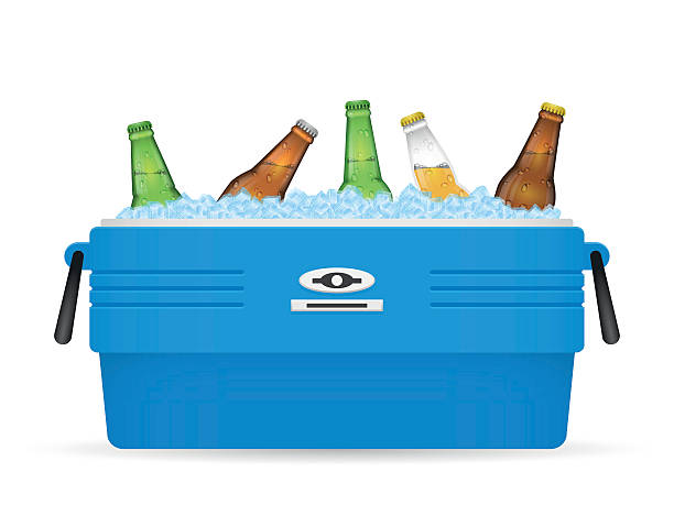 Beach Cooler Clipart 612x459 Beach Cooler Clipart