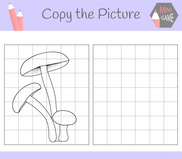 626x547 Copy The Picture Cute Mushroom Vector Premium Download