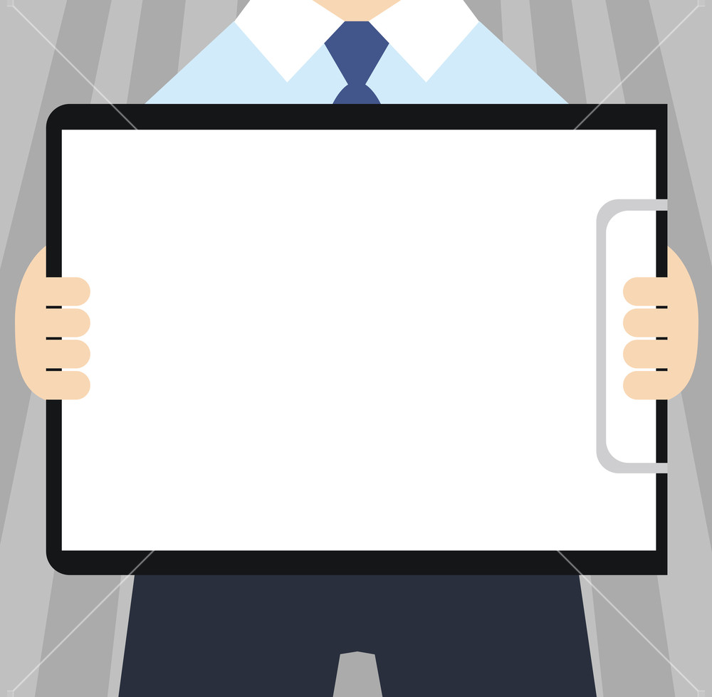 1000x979 Flat Design Vector Illustration Empty Esp Template Copy Text