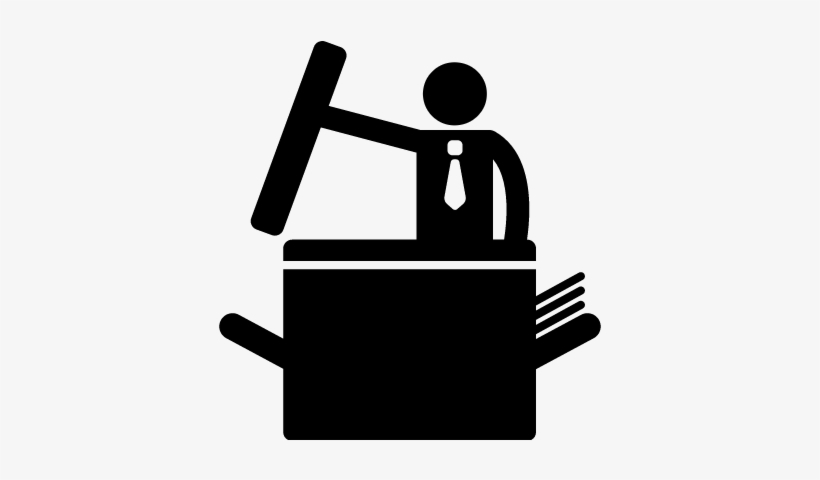 820x480 Office Worker Copying Papers Vector